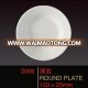 2014 wholesale cheap white dinner plates for restaurant